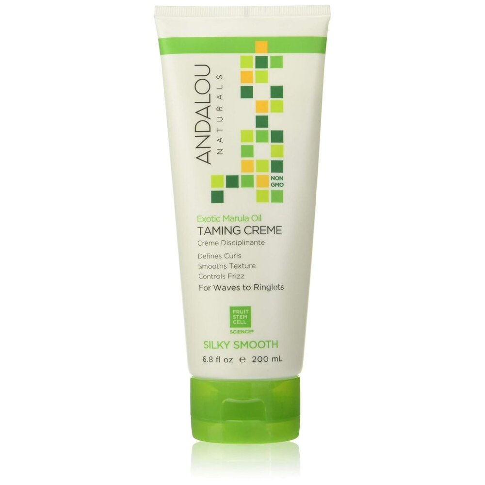 Andalou Exotic Marula Oil Taming Creme For Curly Hair 6.8oz Styling Cream